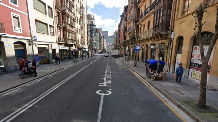 La calle Hurtado de Amezaga de Bilbao se cortará al tráfico