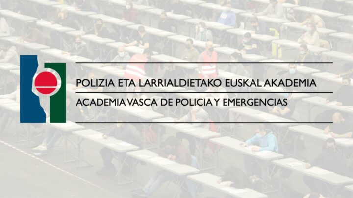 Ampliado el plazo de inscripción de la OPE para agente de la escala básica de la ‘Euskal Polizia’ hasta el 10 de abril