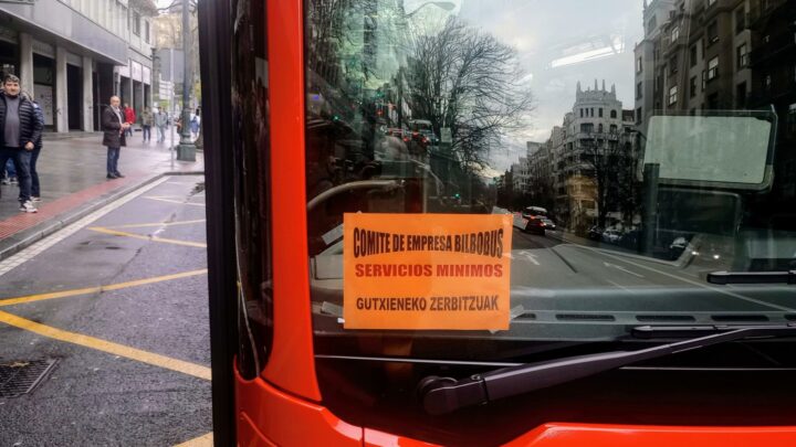 Biobide pide que cesen los «incumplimientos» de servicios mínimos en la huelga de Bilbobus y denuncia diversos sabotajes