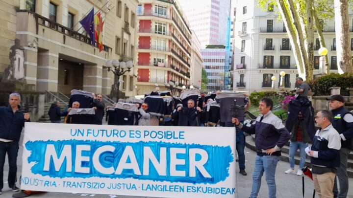 Trabajadores de Mecaner piden una «reunión a tres» con Gobierno Vasco y Stellantis para buscar inversor y evitar cerrar