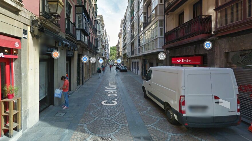 Este martes se ocupará la calzada de la Calle Correo en Bilbao