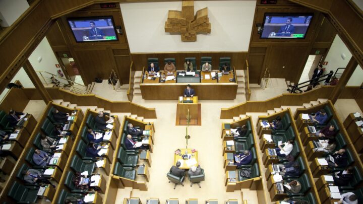 El pleno de constitución del Parlamento Vasco se celebrará el 14
