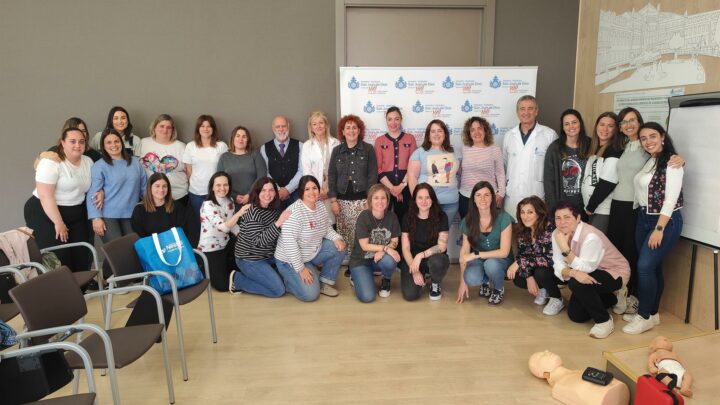 El Hospital San Juan de Dios de Santutzi celebra un taller de primeros auxilios pediátricos para cuidadores