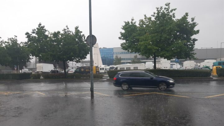 Activado el aviso por lluvias intensas en Euskadi a partir de las seis de la tarde