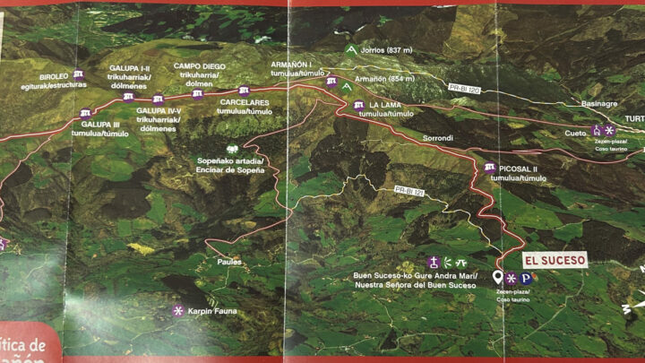 El Parque Natural de Armañón contará con una ruta megalítica