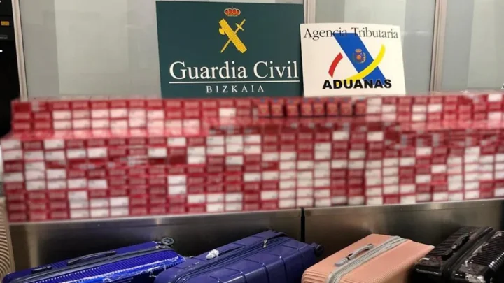 Más de 6000 paquetes de tabaco de contrabando incautados en Loiu