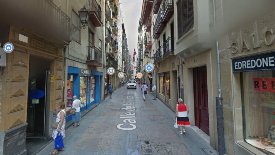La calle Tendería de Bilbao sufrirá desde este martes cortes de tráfico