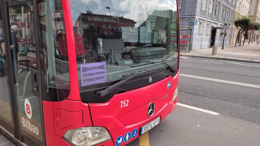 El Ayuntamiento considera un buena noticia el fin de la huelga en Bilbobus