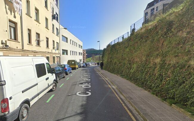 La calzada, acera y aparcamiento en la calle Concepción de Bilbao estará ocupada hasta abril de 2025
