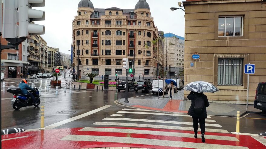 Euskadi activa este fin de semana el aviso amarillo por riesgo de precipitaciones intensas