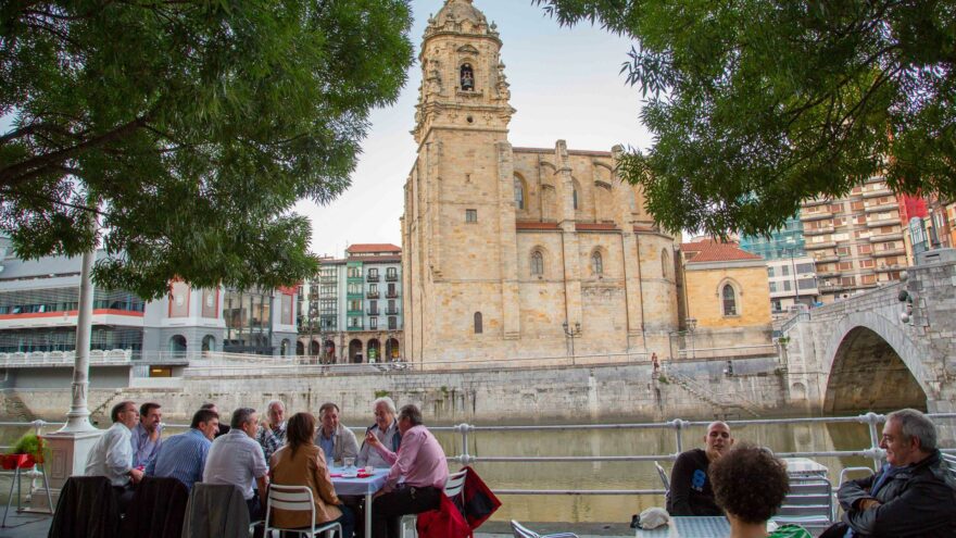 Bilbao abre el lunes el plazo para solicitar la colocación de terrazas estivales
