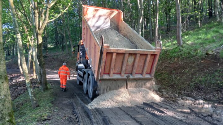 Bilbao renueva unos 16 km de las pistas forestales de Artxanda, Monte Avril, Pagasarri y Arnotegi