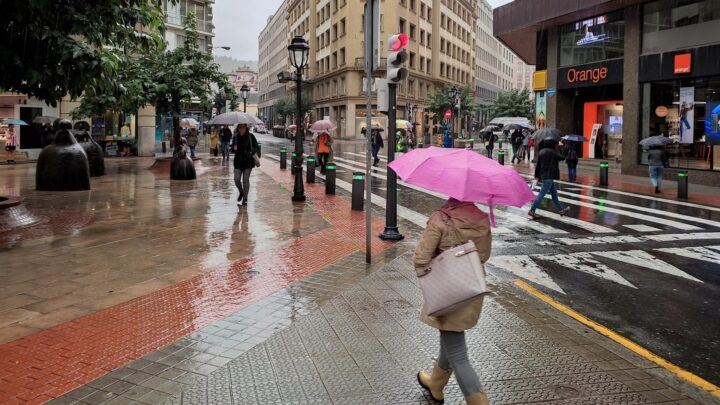 Euskadi activa esta tarde-noche el aviso amarillo por precipitaciones intensas