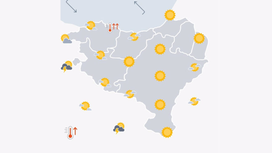 Euskadi activa la alerta naranja por temperaturas muy altas