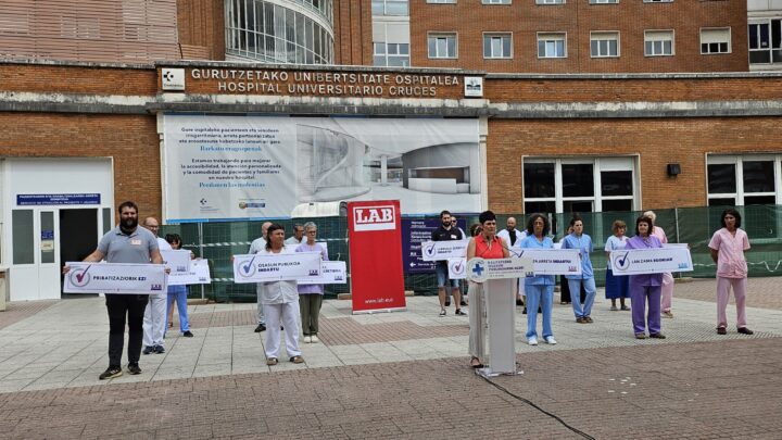 LAB presenta cinco medidas para mejorar Osakidetza