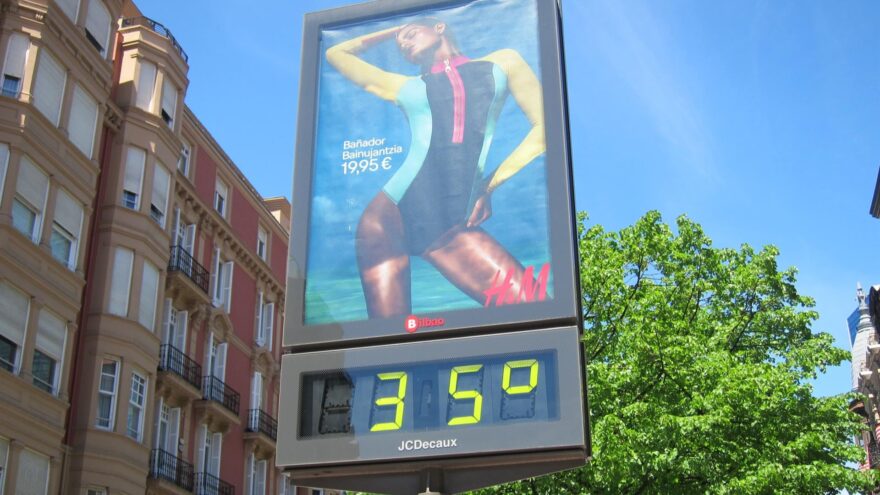 Euskadi activa este jueves y viernes el aviso amarillo por temperaturas muy altas