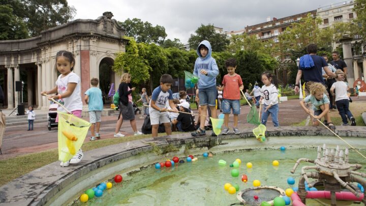 El txikigune de Aste Nagusia amplía su espacio en el parque de Doña Casilda