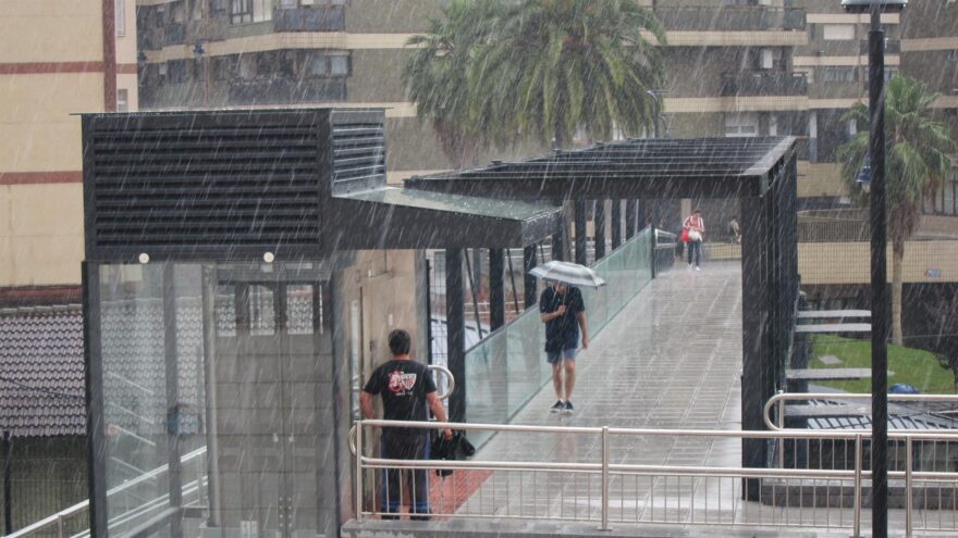 El tiempo este martes en Bizkaia: ambiente más revuelto con lluvias