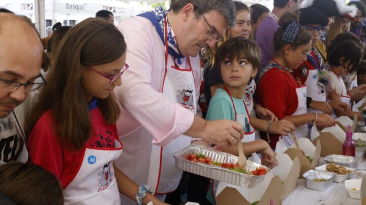 Regresa el “Gastrotxiki” con talleres culinarios para los más pequeños: «¡Es muy divertido!»