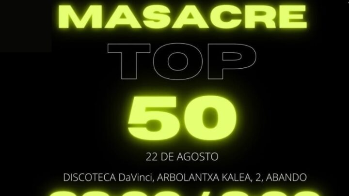 El Da Vinci acoge la primera edición del «Masacre Top 50»