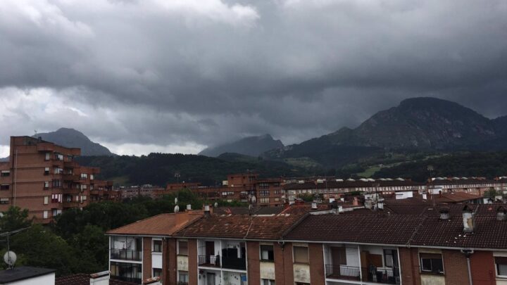 El tiempo en Bizkaia: cielo nublado y lluvias por la tarde