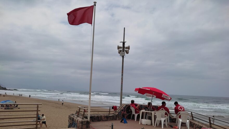 Estas son las playas con bandera roja en Bizkaia