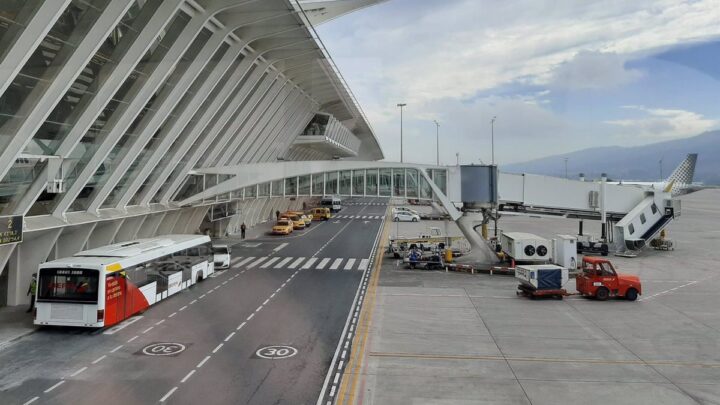 Requisadas armas prohibidas a cinco pasajeros en el Aeropuerto de Loiu