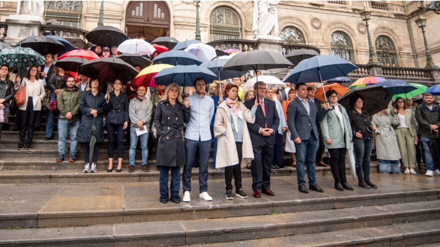 El Ayuntamiento de Bilbao condena el asesinato machista en Santutxu