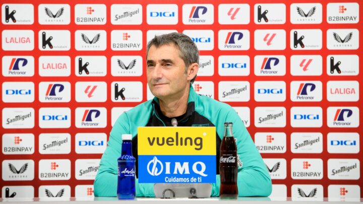 Ernesto Valverde: «Cuando vienen partidos tan seguidos tienes que tirar de toda la plantilla»