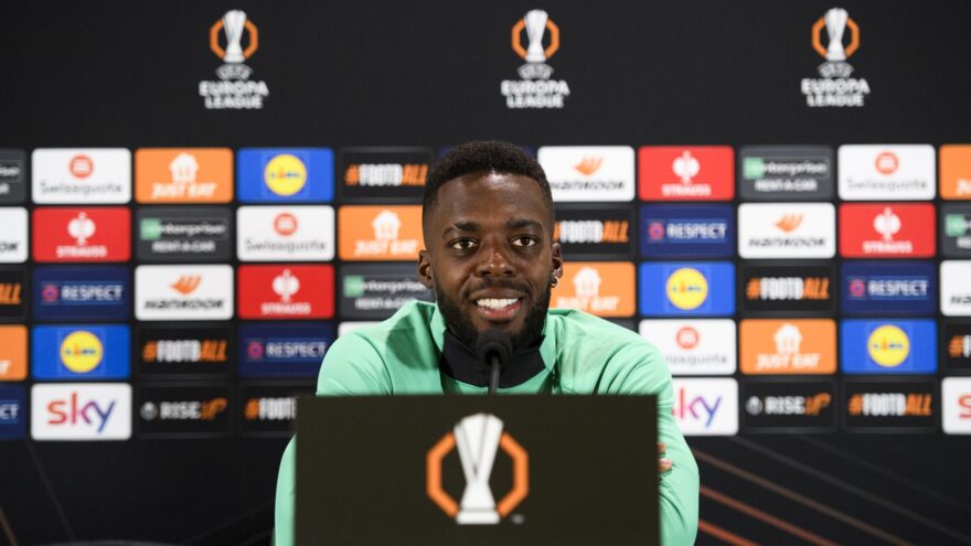 Iñaki Williams: «Vamos a hacer todo lo posible por quedar entre los ochos primeros»