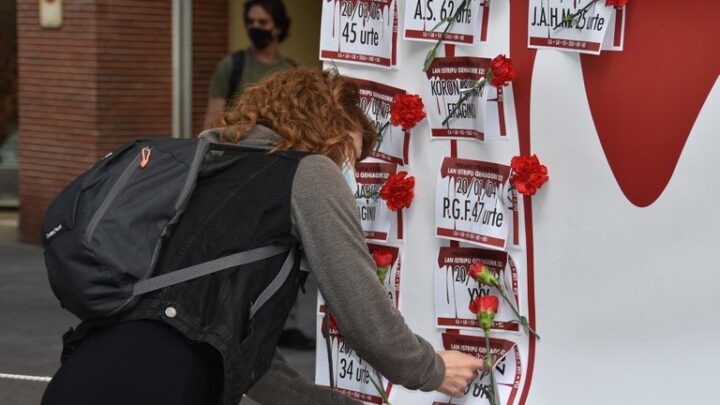 Fallece un trabajador que cayó la semana pasada desde una altura de tres metros en Amorebieta