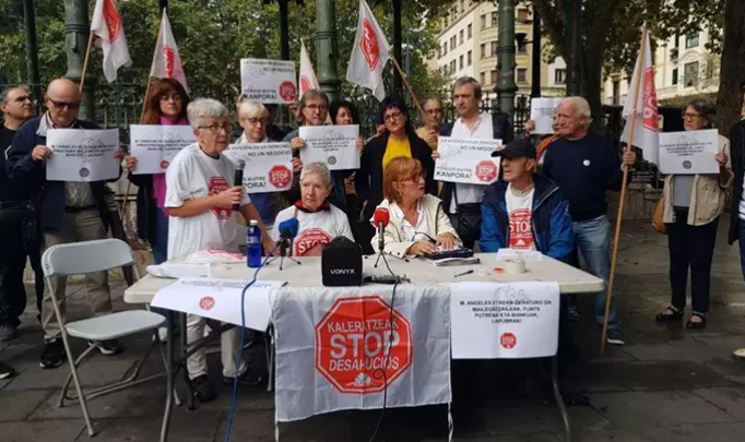 Stop Desahucios Euskadi pide a los municipios frenar la especulación del alquiler y los pisos turísticos