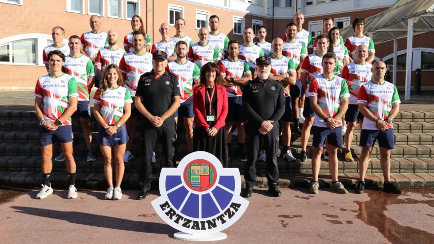 Un total de 37 agentes representarán a la Ertzaintza en los European Police & Fire Games 2024