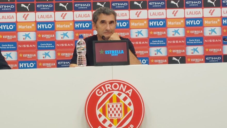 Ernesto Valverde tilda de “disparate” el encuentro de su equipo en Girona