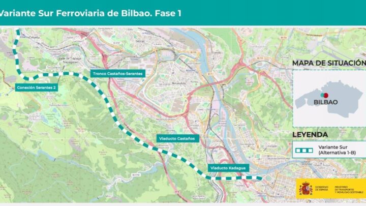 Aprobado definitivamente el estudio informativo de la Variante Sur Ferroviaria