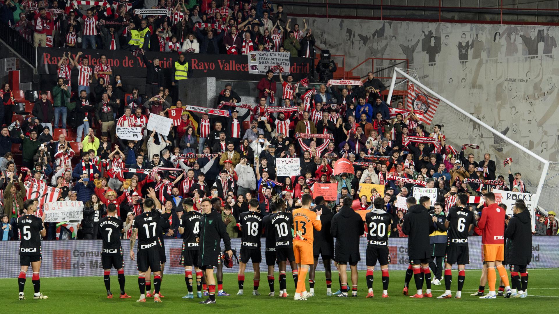 El Rayo – Athletic apunta a Vallecas