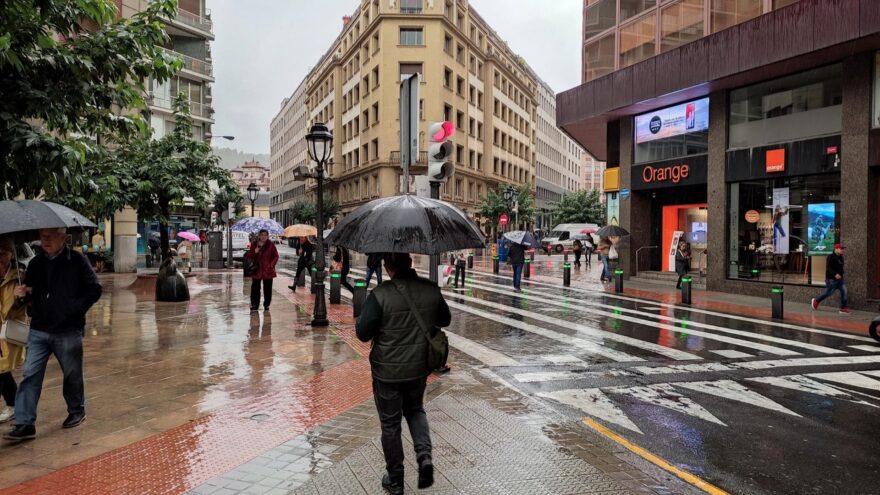 El tiempo este lunes en Bizkaia: jornada desapacible para empezar la semana