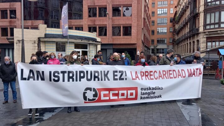 Euskadi registra 112 accidentes laborales diarios, con 27 fallecidos