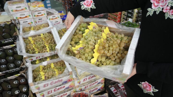 Alertan sobre el riesgo de atragantamiento con las uvas en Nochevieja