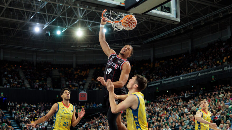 El Bilbao Basket encadena tres victorias tras superar al Andorra (82-74)