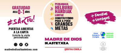 Banner de Madre de Dios Ikastetxea en Bilbao