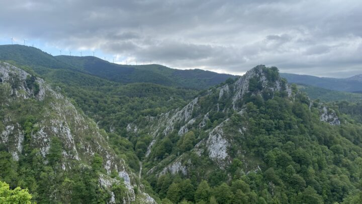 La belleza de la montaña vasca