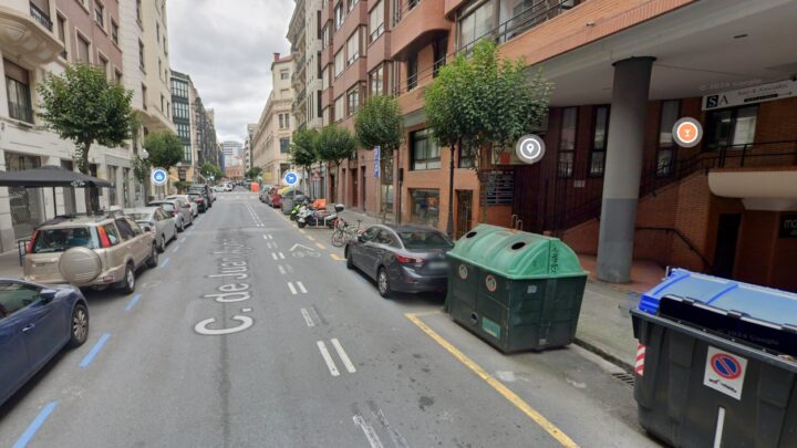 Un foco de humo en una peluquería obliga a desalojar a los vecinos de un edificio de Bilbao