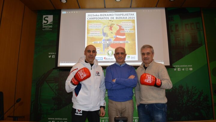 Sestao acoge el Campeonato de Bizkaia de Boxeo con un centenar de púgiles