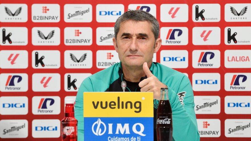 Ernesto Valverde: «Nuestra intención es la de ir con todo a conseguir todos los puntos»