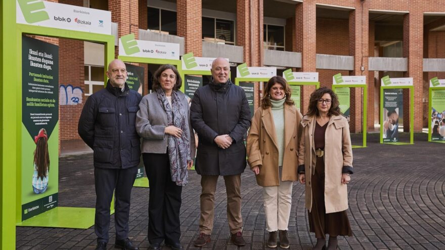 Leioa pone el broche final a la exposición del 40º aniversario de Etorkintza