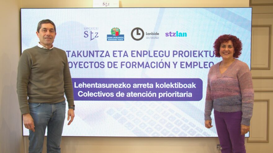 Santurtzi lanza un nuevo plan de empleo para colectivos vulnerables