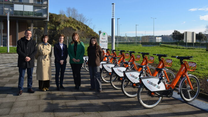 Nueva estación de BizkaiBizi en Sestao para impulsar la movilidad sostenible