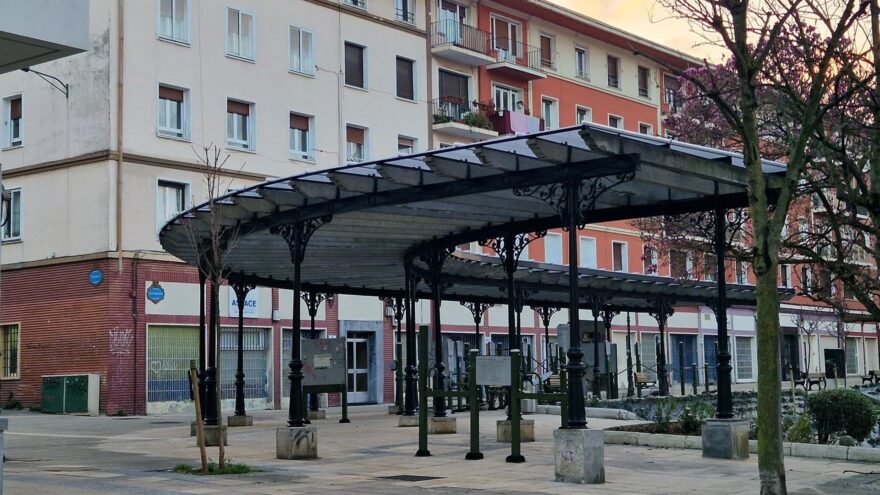 Bilbao finaliza la restauración de las pérgolas en la Plaza Levante