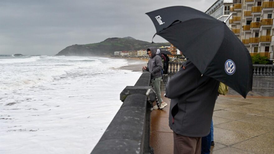 El tiempo este viernes en Bizkaia: lluvias y descenso de las temperaturas a última hora